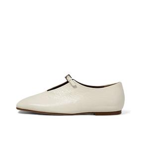 SHOEMAKER QUEEN Туфли в стиле французской бабушки Мэри Джейн женские молочно-белые, цвет Milk White