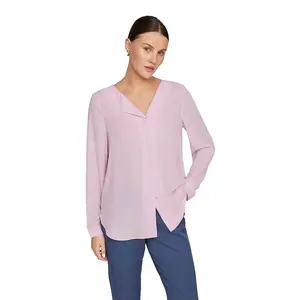 Рубашка с длинным рукавом Vila Lucy, розовый