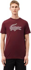 Мужская теннисная футболка Lacoste Sport Ultra Dry Pique, Expresso