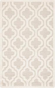 Ковер SAFAVIEH, 61 x 92 см, Cambridge Collection, Mocha & Ivory, ручной работы из марокканской шерсти, идеален для помещений с высокой проходимостью: прихожая, гостиная, спальня (CAM152B)