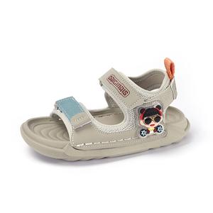 Детские сандалии с низким верхом, нескользящие, износостойкие, дышащие RHOBESAM, хаки