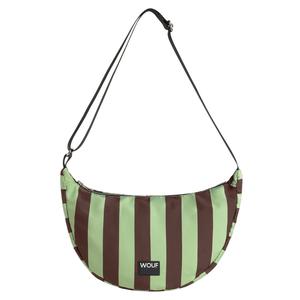 Сумка через плечо Wouf, шоколадный/мятный
