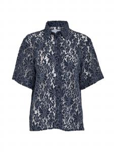 Minus Блузка 'Tara' в цвете Navy, Light Blue