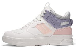 Кеды, скейтборд обувь женская средняя высота розовый 361°