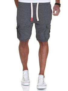 Тканевые шорты Amaci&Sons, антрацит