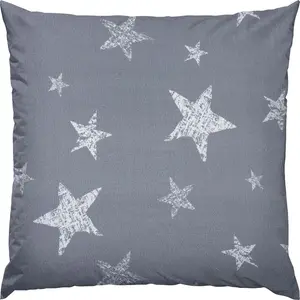 Наволочка серая 80x80 см Erwin Müller