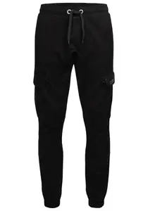 Брюки-карго Alessandro Salvarini "ASComfi" с карманами на молнии, черный