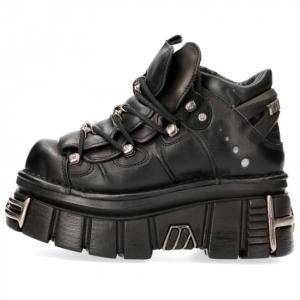 Кроссовки NEW ROCK Lifestyle Shoes Unisex Low-top Black, черный