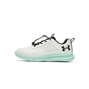 Низкие детские кроссовки для бега Under Armour, белый/зеленый