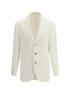 Однобортный пиджак Brunello Cucinelli, бежевый