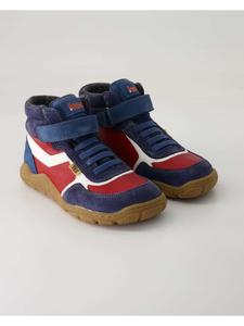 Ботинки на липучке синего цвета KOEL