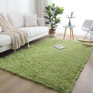 Budis Ковер 50х160 см для гостиной/спальни в стиле INS Nordic, утолщенный, тай-дай, в цвете матча