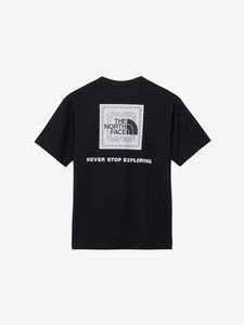 Футболка с коротким рукавом и квадратным логотипом в виде банданы (мужская) The North Face, цвет Black 2