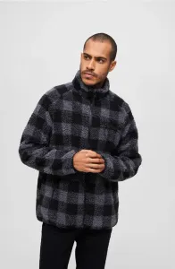 Куртка из плюшевого мишки Brandit, Black/Grey