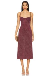 Платье Ariel Beaufille, black & red