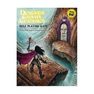 DCC RPG - Quick Start Rules w/Portal Under the Stars & Geas of the Star-Chons, Dungeon Crawl Classics Role Playing Games (Goodman Games), мягкая обложка