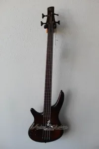 Новая электрогитара Ibanez Standard SR500AL для левшей - бас, цвет Mahogany Brown Burst