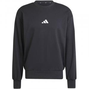 Свитшот essentials feelcozy французский трикотаж Adidas, черный