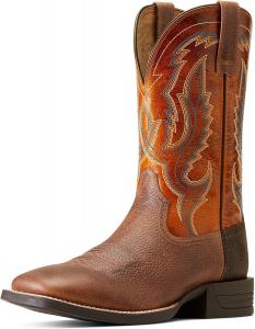 Мужские вестерн-сапоги Ariat Steadfast, оранжевый/коричневый