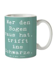 Кружка с надписью Чемпион по стрельбе из лука и изображением морского бриза Mr. & Mrs. Panda