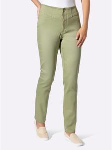 Джинсы-стрейч цвета эвкалипта WITT WEIDEN