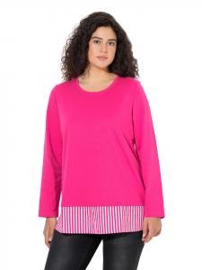 Ulla Popken Розовая толстовка