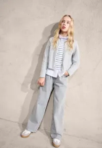 Детские джинсы свободного кроя Mango Kids, Grey Denim