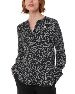 Рубашка с принтом «Цепь» Whistles, черный