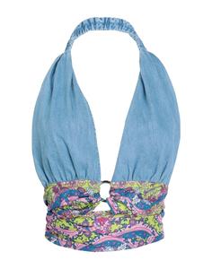 Кроп-топ Gaëlle Paris, синий