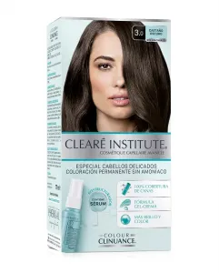 Постоянное окрашивание Colour Clinuance для нежных волос Clearé Institute, 3.0 Castaño Oscuro