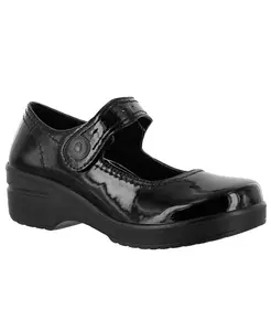 Easy Works by Women's Letsee Mary Jane Clogs Easy Street, черный