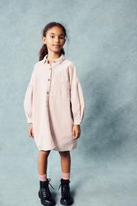 Платье рубашка из вельвета (3 16 лет) Next, розовый