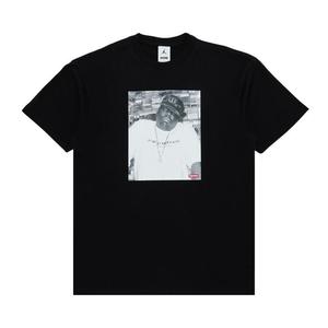 Топ Supreme x Jordan Biggie Short-Sleeve Top Black, черный