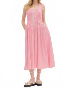 Фридом Флэр платье в розовом цвете Entro