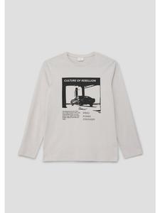 Футболка 9000_светло-серая s.Oliver