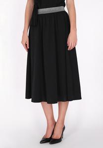 Юбка А-силуэта Pleated skirt DreiMaster, черный