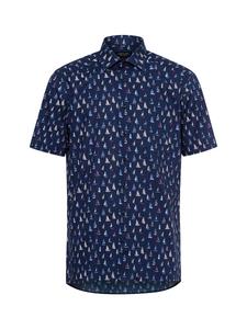 Рубашка делового покроя Regular Fit Andrew James, темно-синий