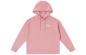 Lee Толстовка Women's Pink Hooded Moderate Regular