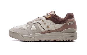 Кроссовки Cross 90 Low-Top Casual Unisex Saucony, бежевый/коричневый