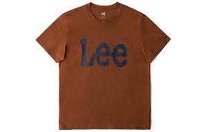 Футболка мужская коричневая Lee, коричневый