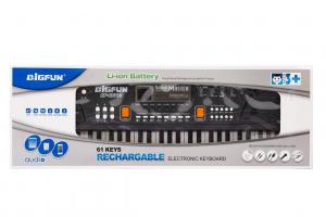 Большой орган, фортепиано, клавиатура с микрофоном, 61 клавиша, 42 ритма. Kathay-Haster