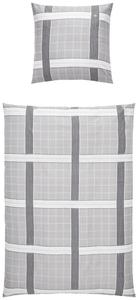 Двустороннее Постельное белье из сатина Tom Tailor, серебряный