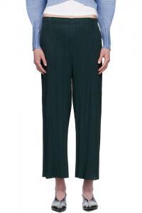 Pleats Please Issey Miyake Серые цвета месяца, брюки ноября