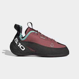 Кружевные туфли Five Ten NIAD для скалолазания Adidas, цвет Core Black/Crew Red/Acid Mint
