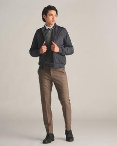 Мужская стеганая подкладка Iconic Racer (облегающий крой) Members Only, цвет Charcoal