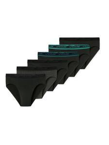 Uncover by SCHIESSER Трусики 'Cotton Series' в черном цвете