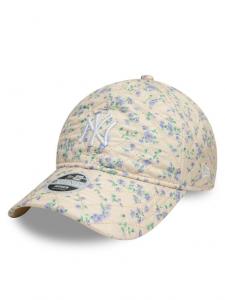 Бейсболка New York Yankees Floral Quilt 9Twenty 60595367 New Era, бежевый
