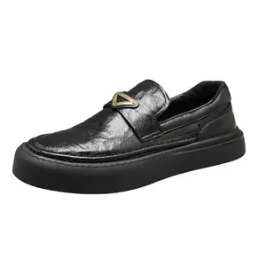 Туфли Men"s Casual Men Low-Top черный Mo Xu