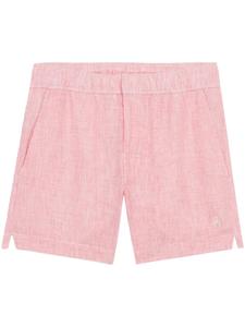 Brooks Brothers шорты с вышивкой, красный