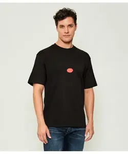 Футболка разделена Loose fit Hugo, черный